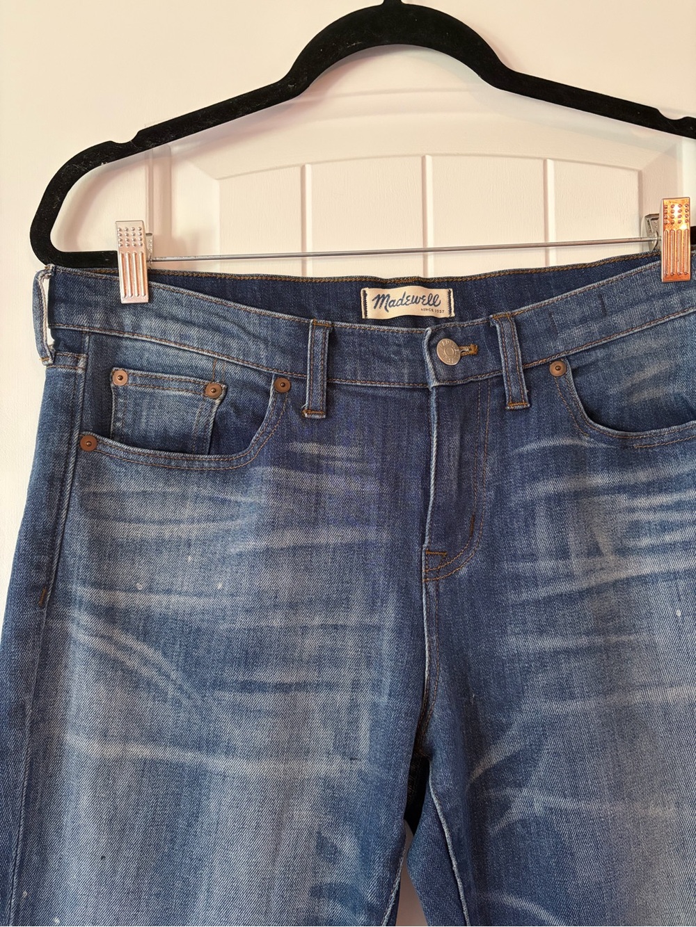 Madewell Women's Slim Boy Jeans with Faded design | Size 29